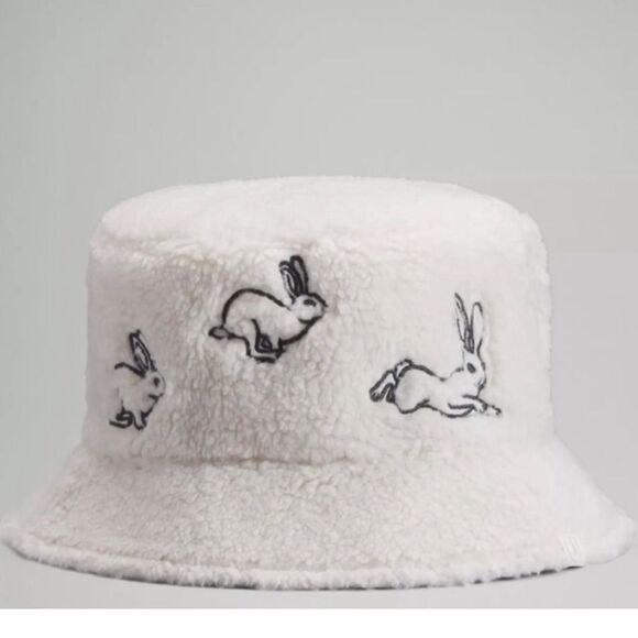 Lululemon Both Ways Fleece Lunar New Year Cream Bunny Bucket Hat main image 10